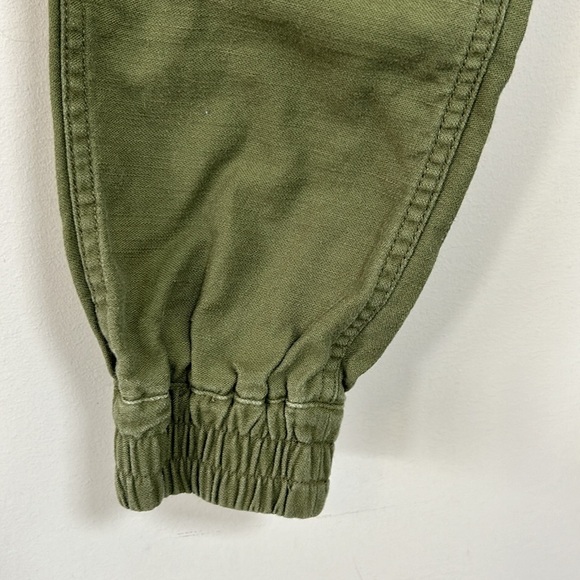 NLST FW15 Jogger Japanese Fabric Army Green Pant Pockets Slouchy Sz S - Picture 5 of 14